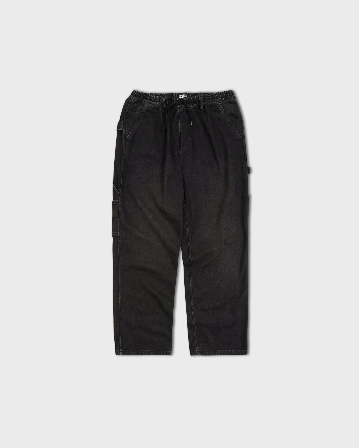 Noforty Project Baggy Pants Craph Black