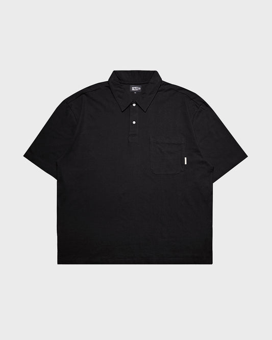 POLOSHIRT NOFORTY OVERSIZE 16s NORI hitam