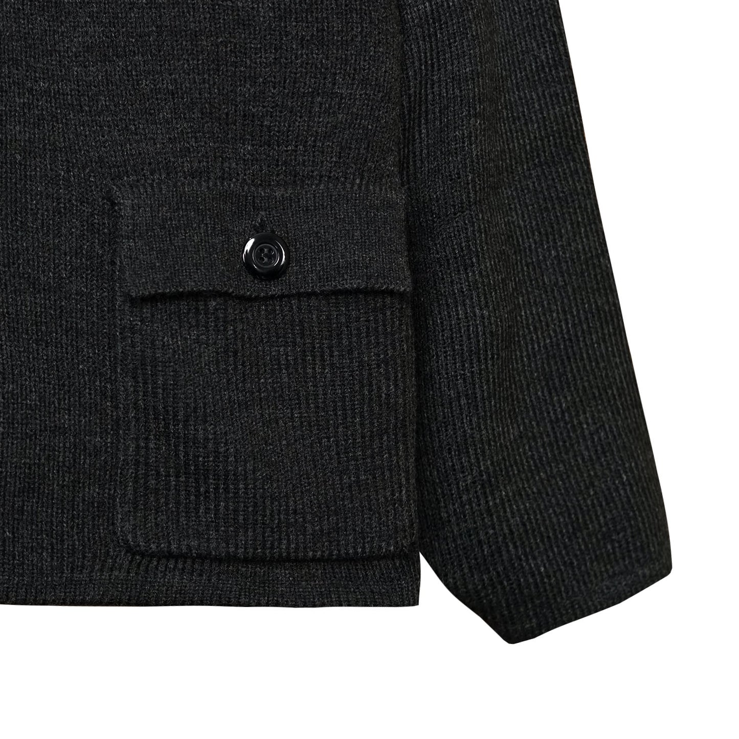 Noforty Project Oversize Jacket Ivory Dark Grey