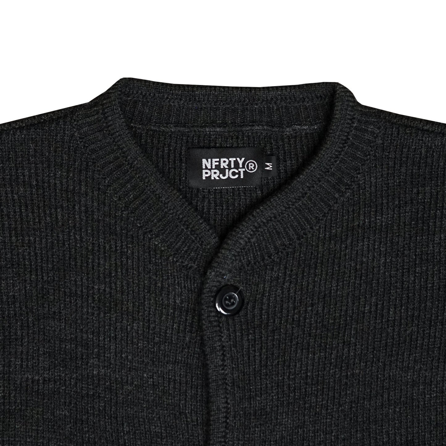 Noforty Project Oversize Jacket Ivory Dark Grey