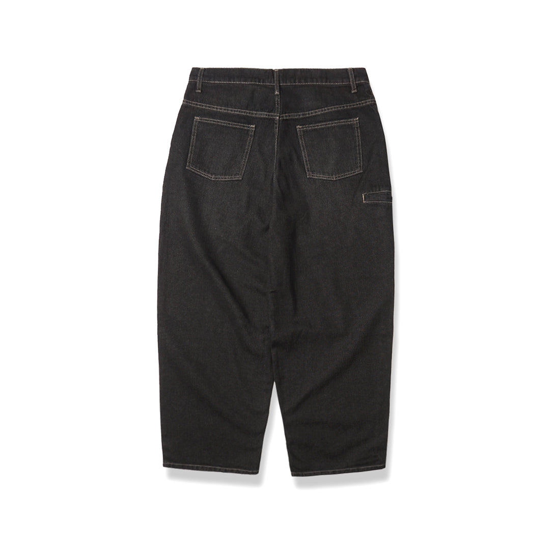Noforty Project Long Baggy Jeans Pants Efra Black