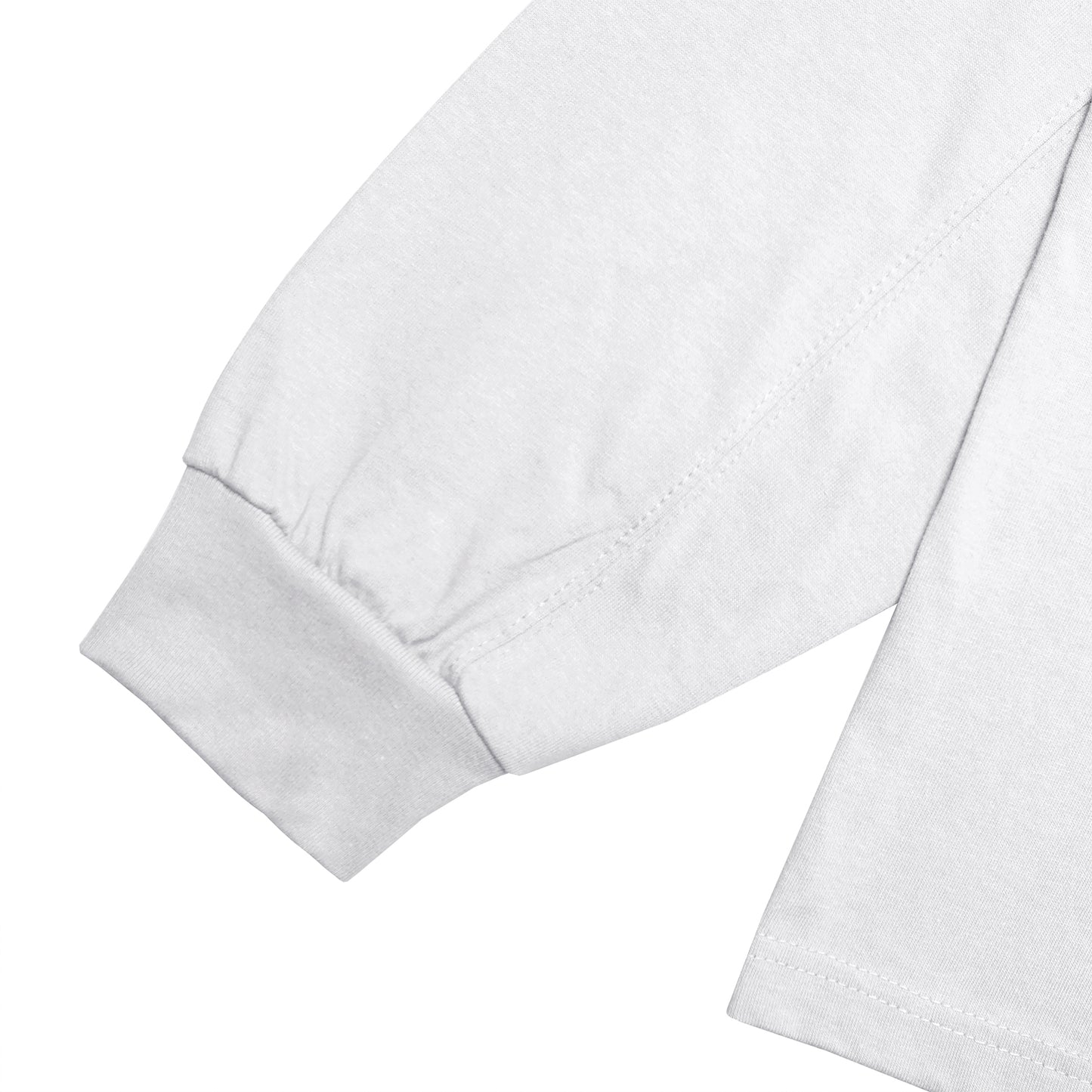 Noforty Amore Oversize Lengan Panjang 16s Katun (Putih)