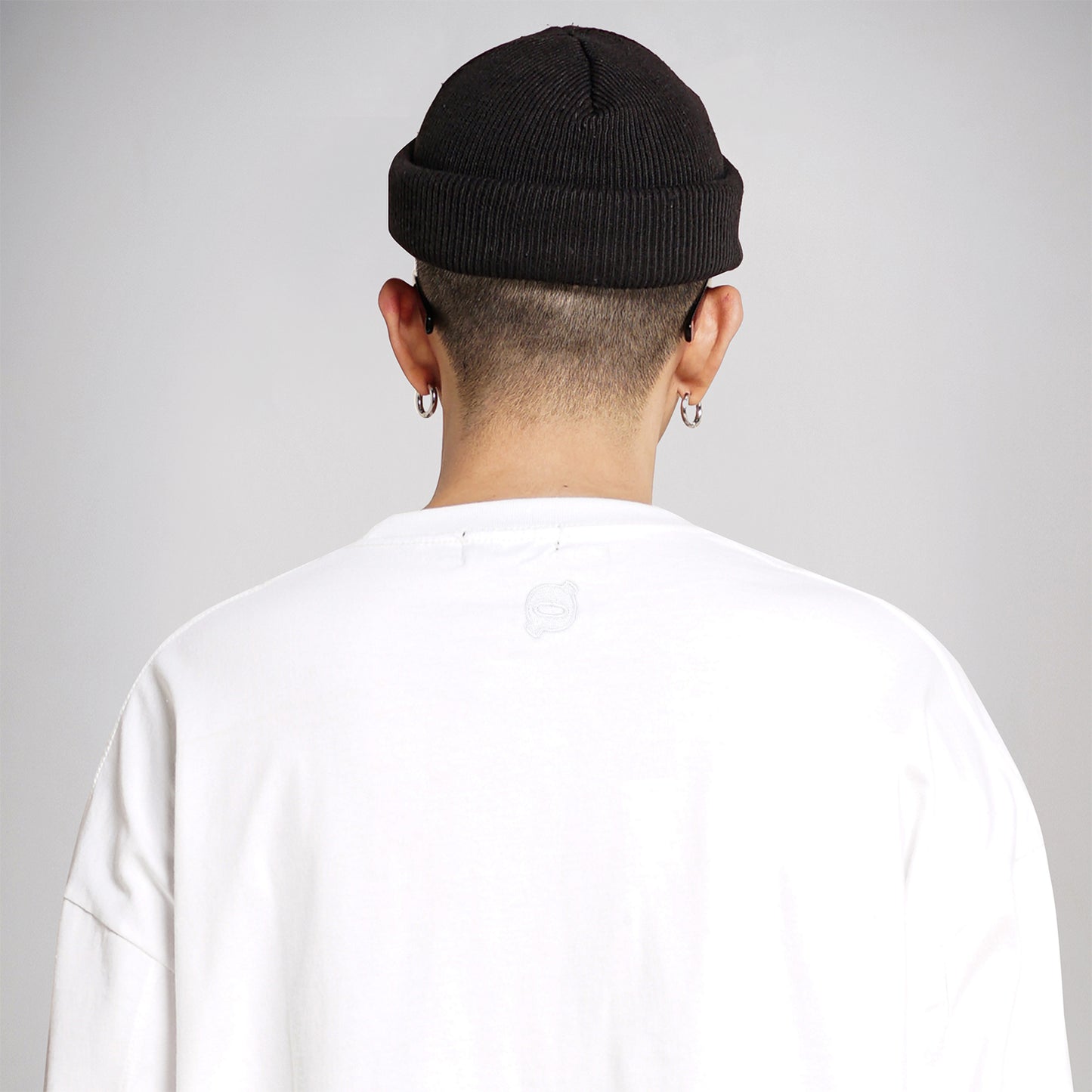 Noforty Amore Oversize Lengan Panjang 16s Katun (Putih)