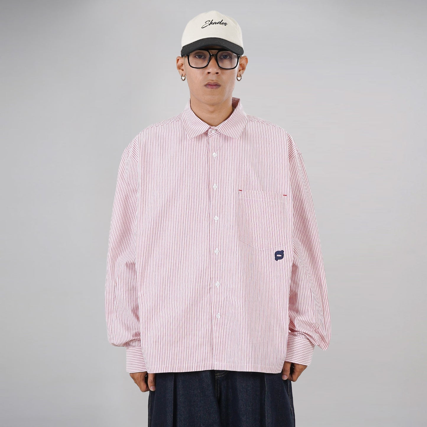Noforty Project Oversize Stripe Long Shirt Reedem