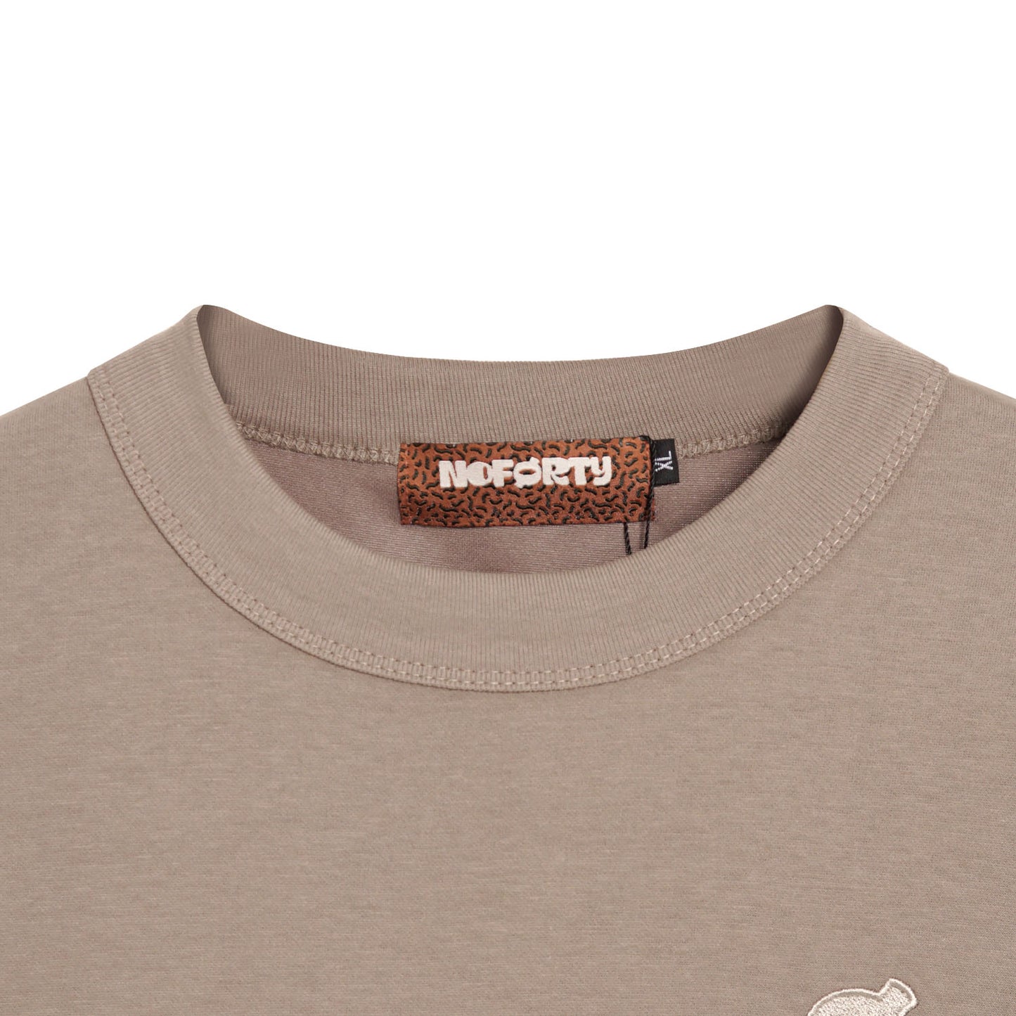 Noforty Project Oversize Tshirt Triff Brown