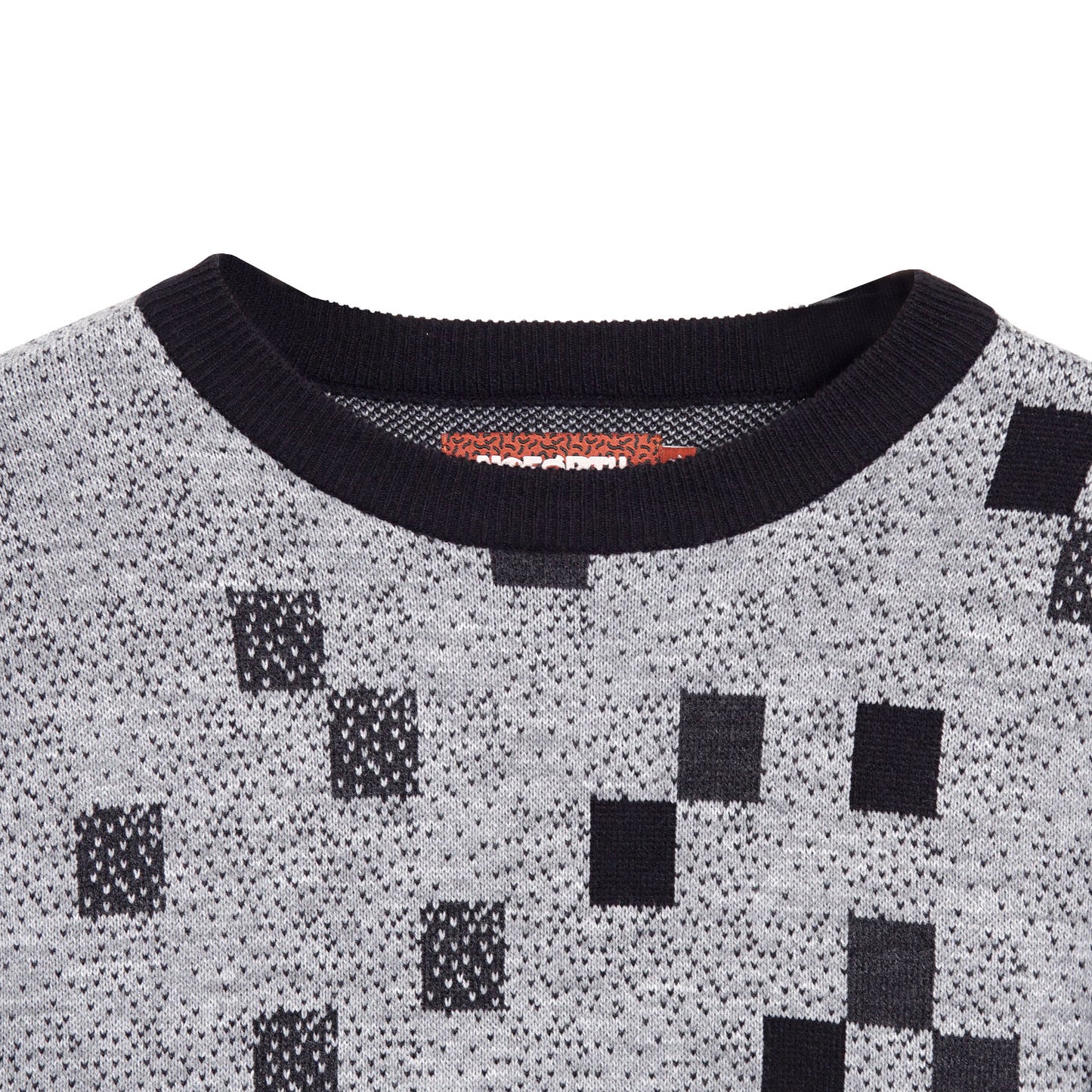 Noforty Project Oversize Knittwear Crewneck Oreo Grey