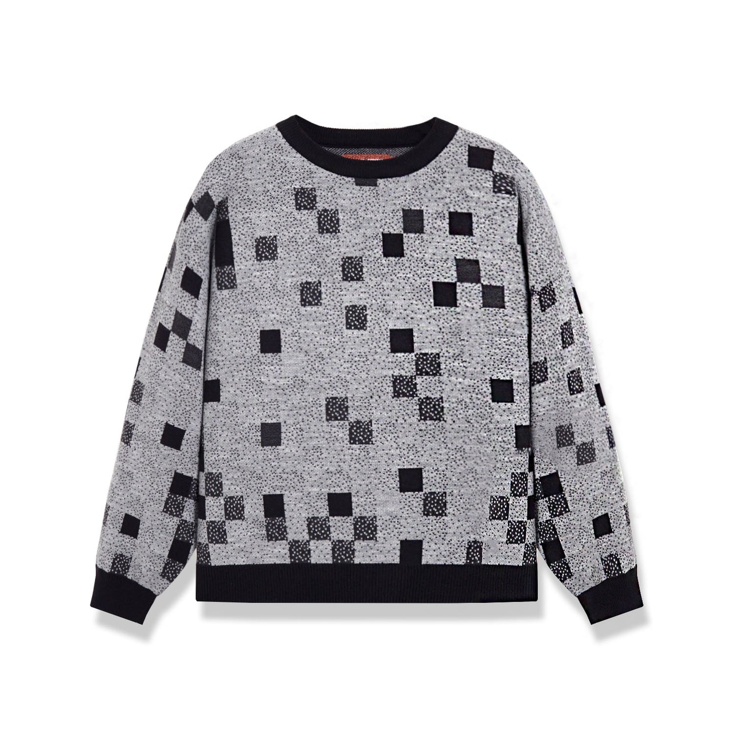 Noforty Project Oversize Knittwear Crewneck Oreo Grey