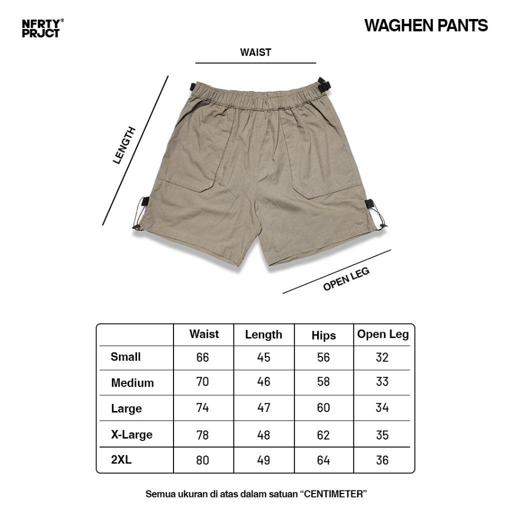 NOFORTY WAGHEN SHORT PANTS OLIVE