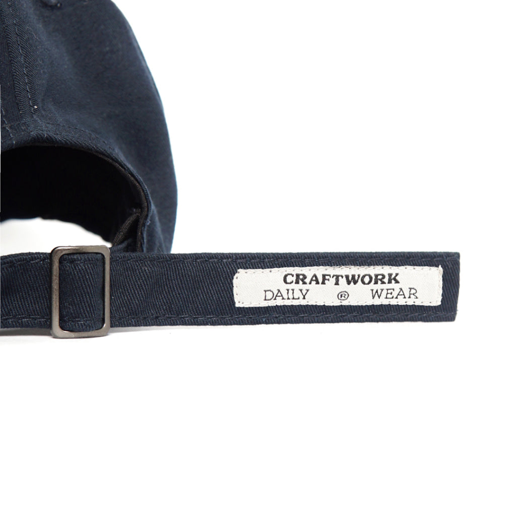 Topi Noforty Alphabet R Biru Dongker