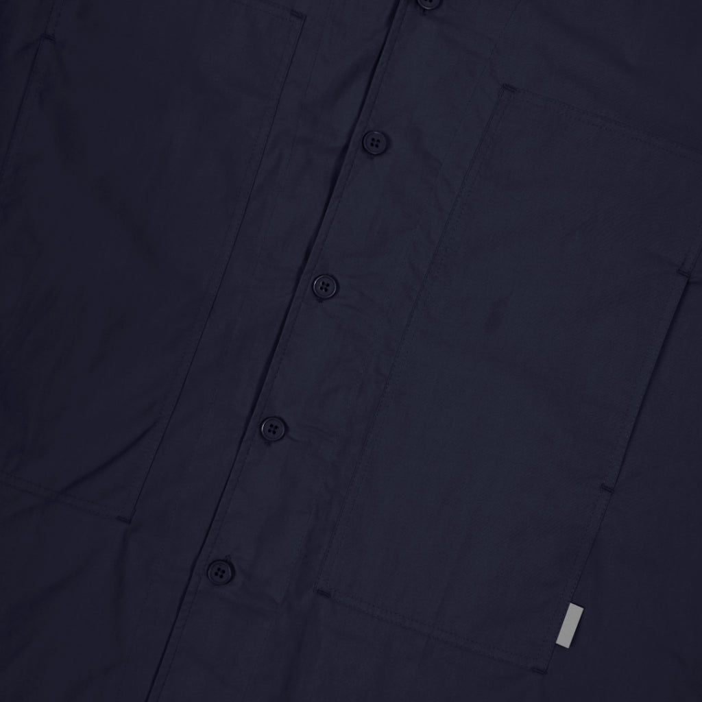 Kemeja Bowling Oversize Yaba Shirt Navy Blue