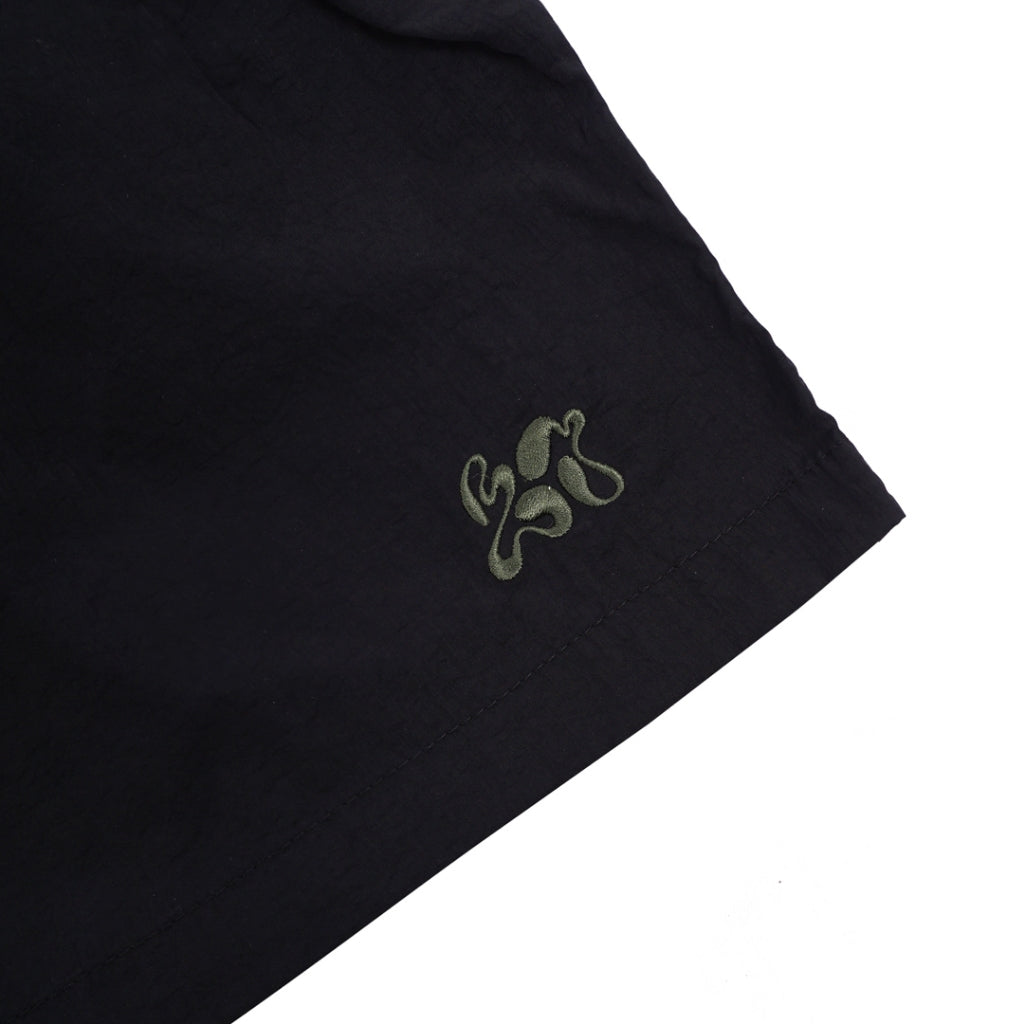 NOFORTY PROJECT - FONTE RELAX SHORT PANTS BLACK