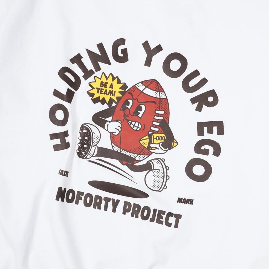 Kaos Ukuran Besar Noforty Ego Putih