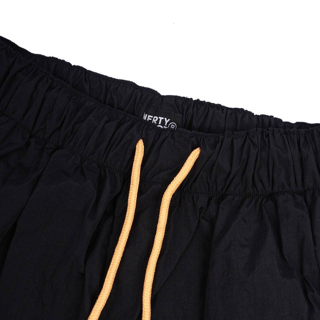 NOFORTY PROJECT - FONTE RELAX SHORT PANTS BLACK