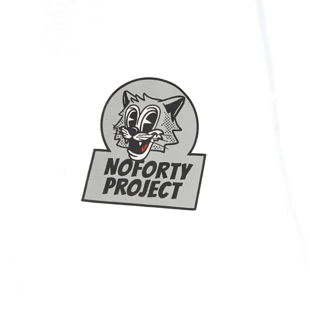 Kaos Besar Noforty Fighter Putih