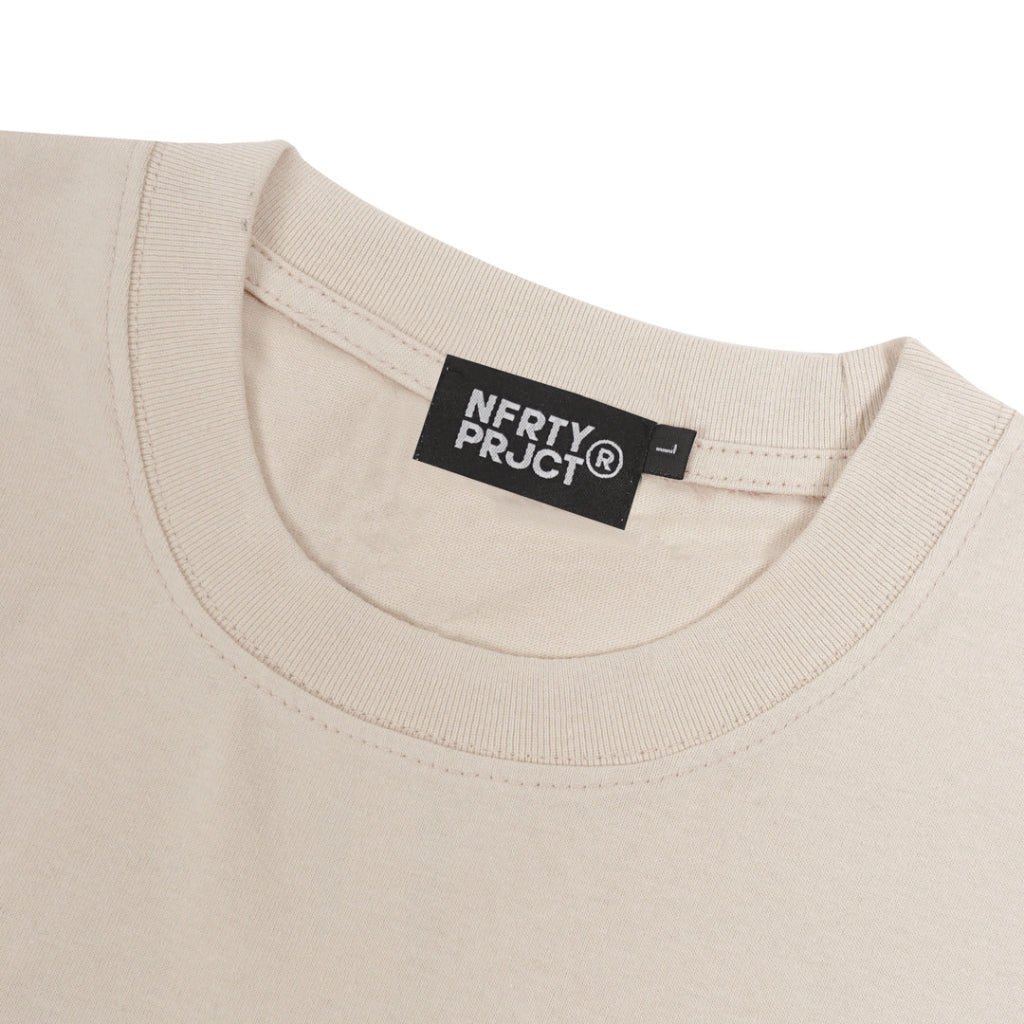 Noforty Oversize Tshirt Cream Trivale