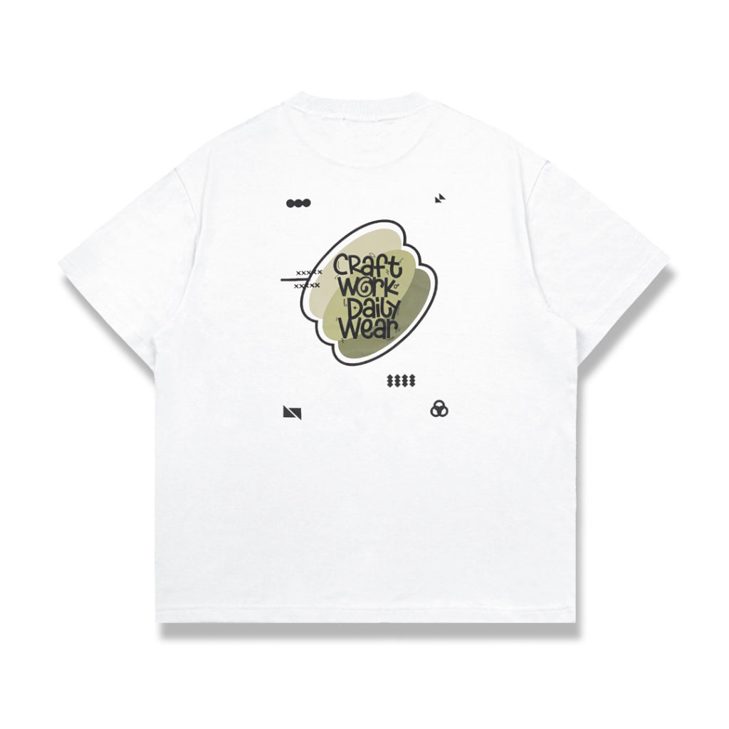 Noforty Oversize Tshirt White Trivale