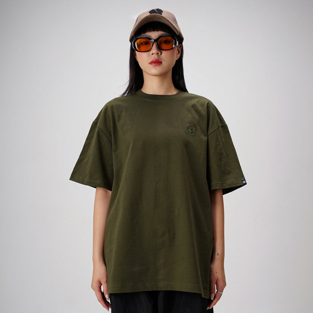 Noforty Oversize Tshirt Army Trivale