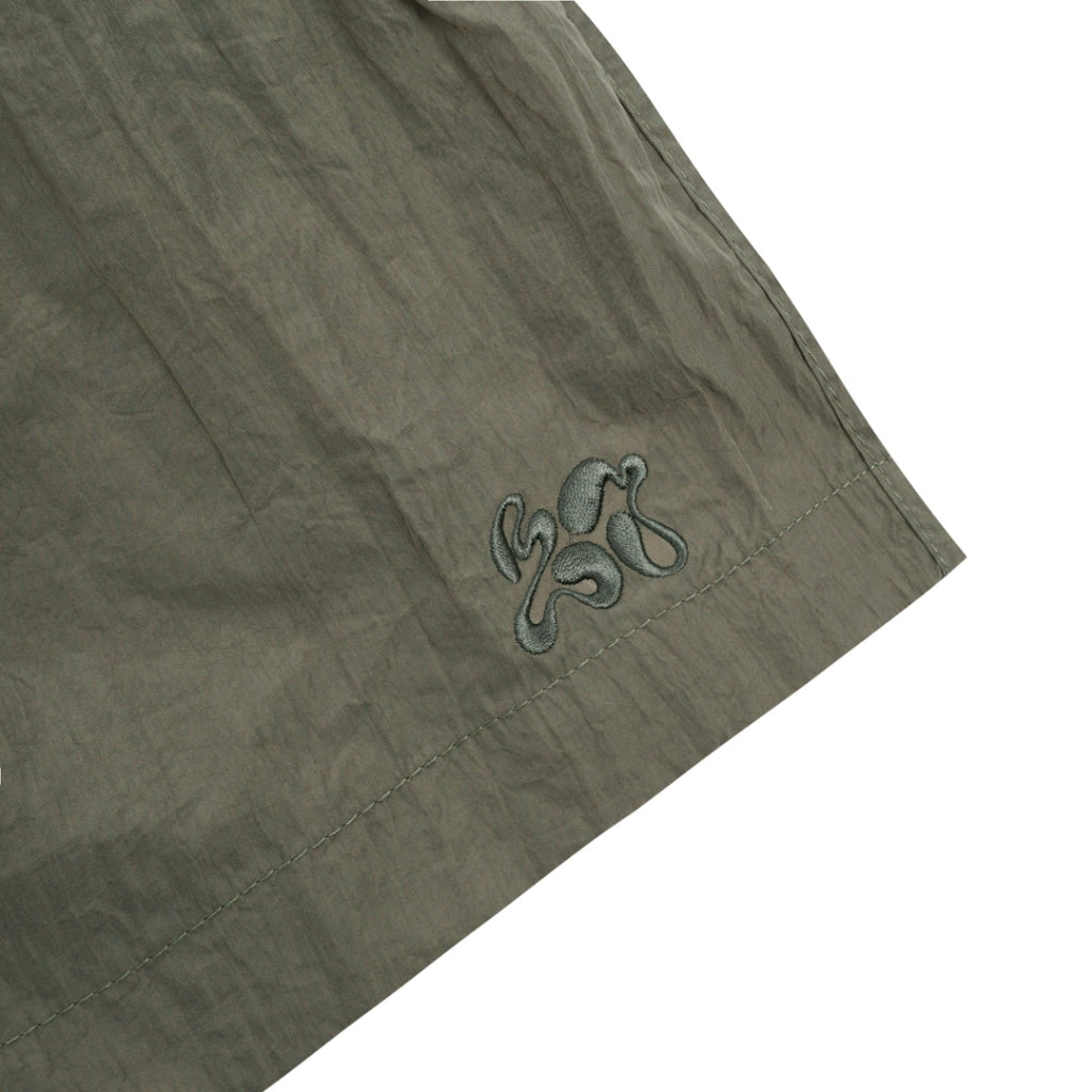 NOFORTY PROJECT - FONTE RELAX SHORT PANTS OLIVE