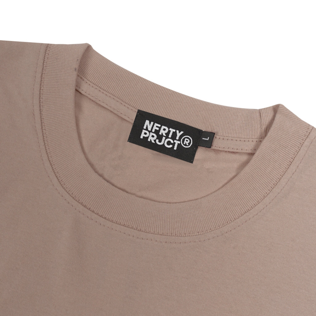 Noforty Oversize Tshirt Brown Trivale