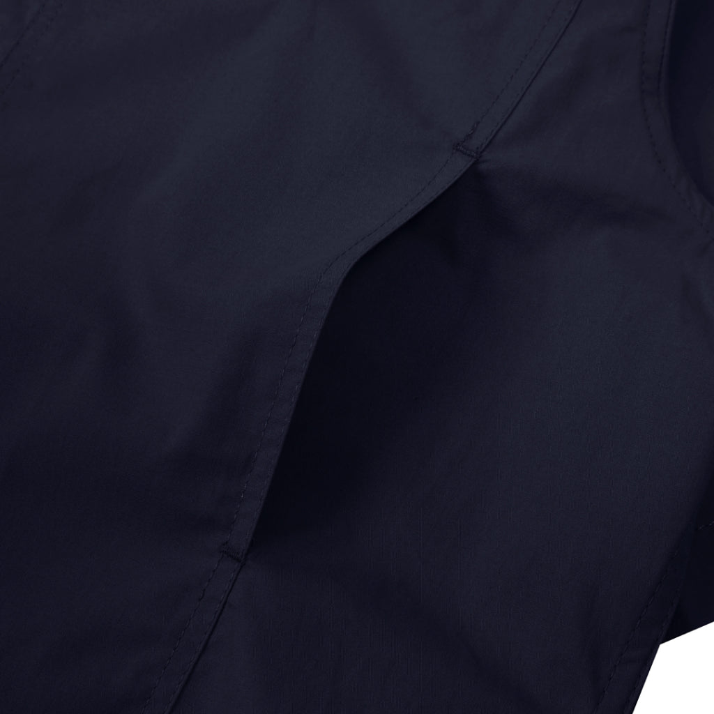 Kemeja Bowling Oversize Yaba Shirt Navy Blue