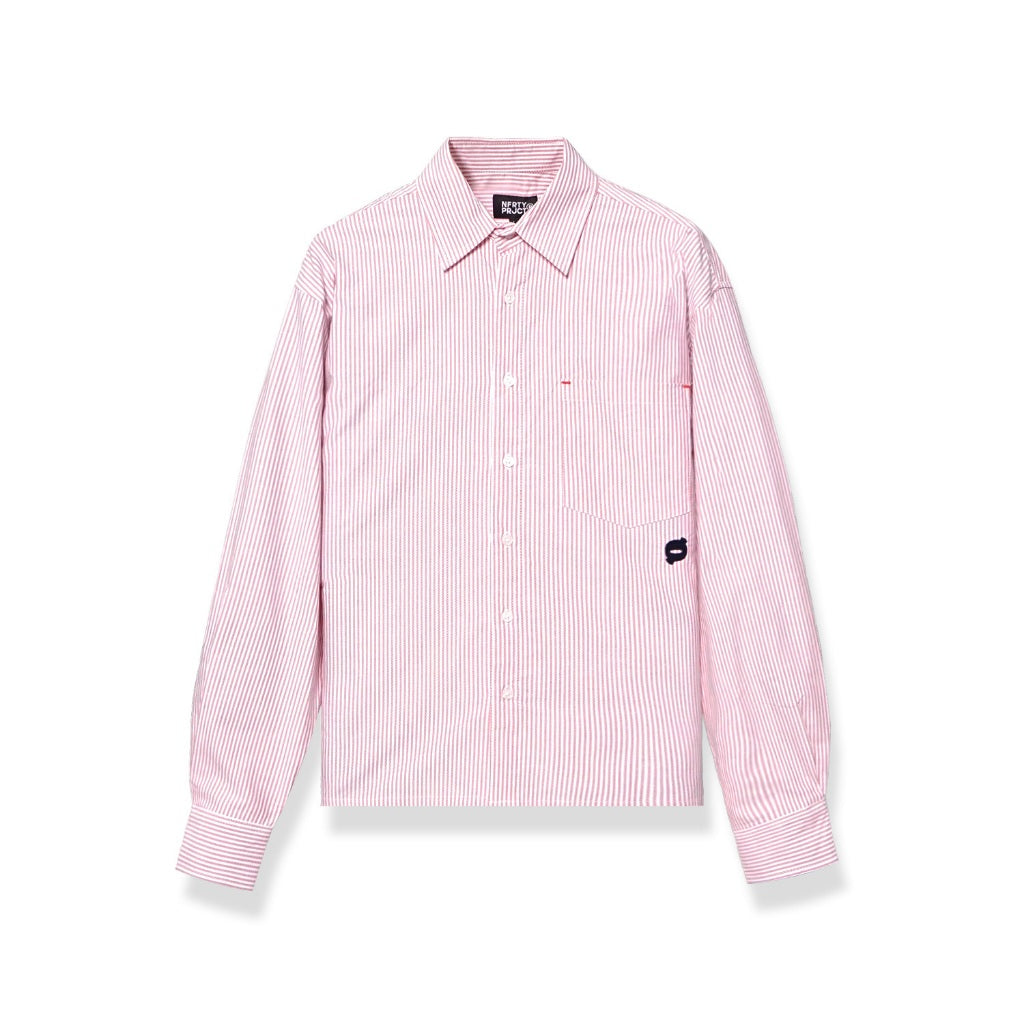 Noforty Project Oversize Stripe Long Shirt Reedem