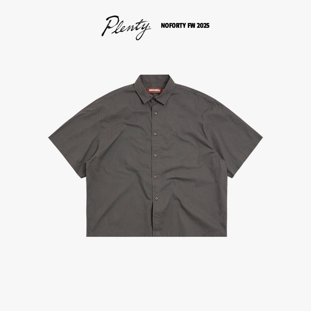 Noforty Project Oversize Wide Boxy Short Shirt Alba