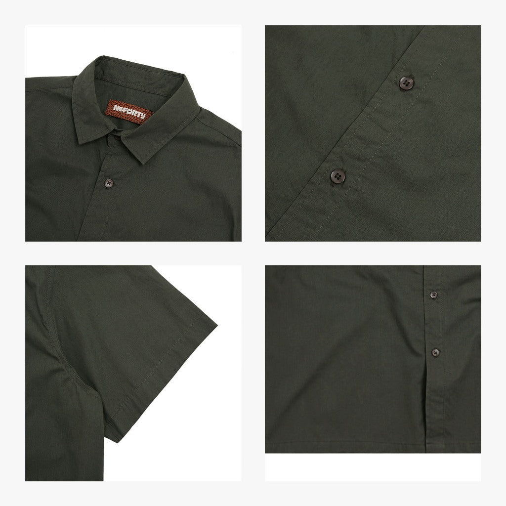 Noforty Project Oversize Wide Boxy Short Shirt Alba