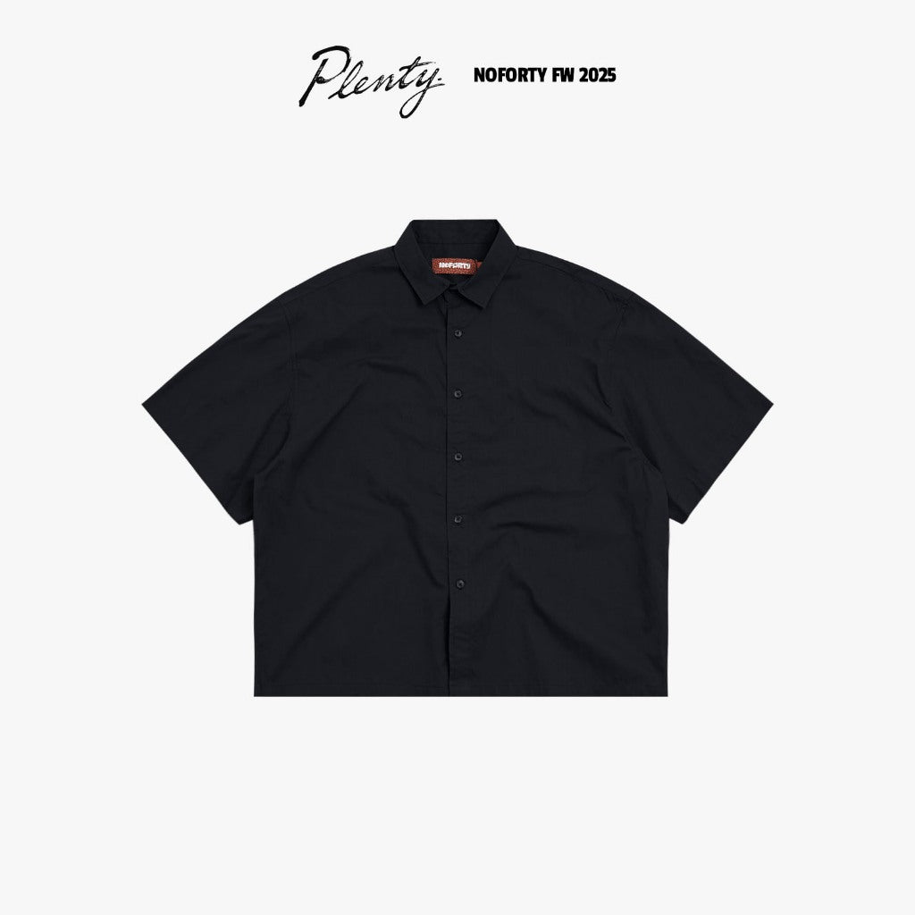 Noforty Project Oversize Wide Boxy Short Shirt Alba