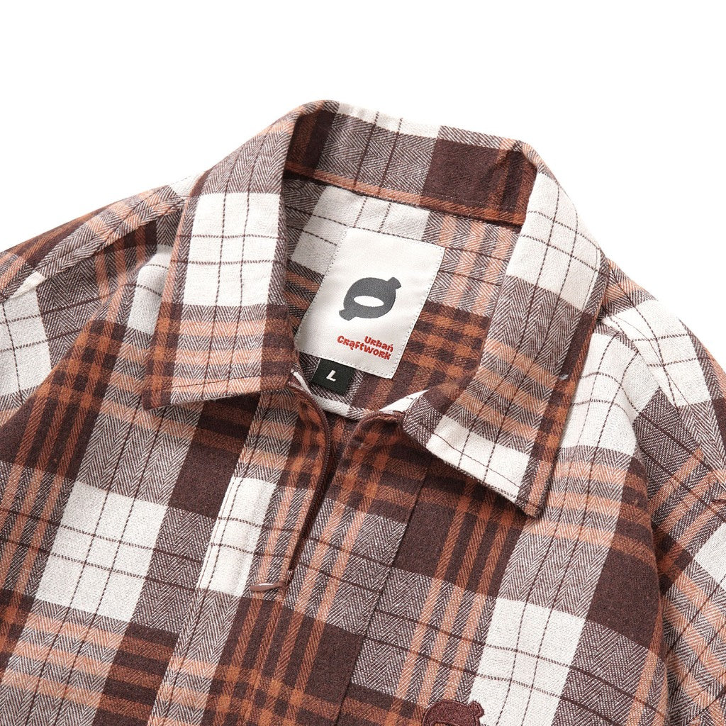 Noforty Project Long Shirt Flanel Flap