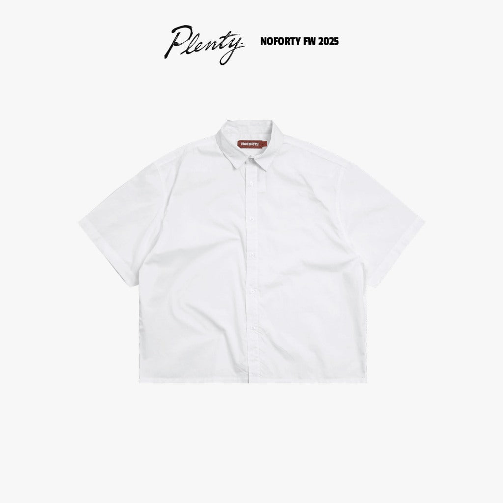 Noforty Project Oversize Wide Boxy Short Shirt Alba