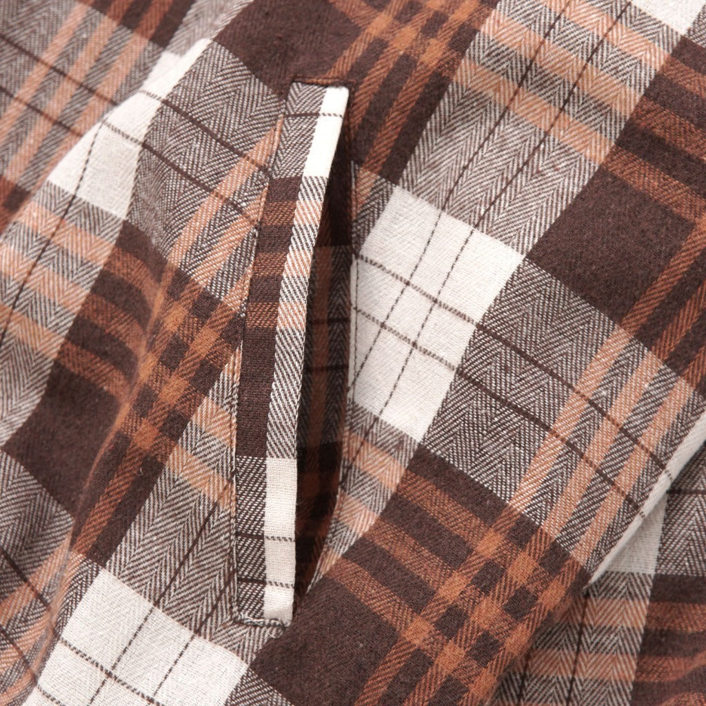 Noforty Project Long Shirt Flanel Flap