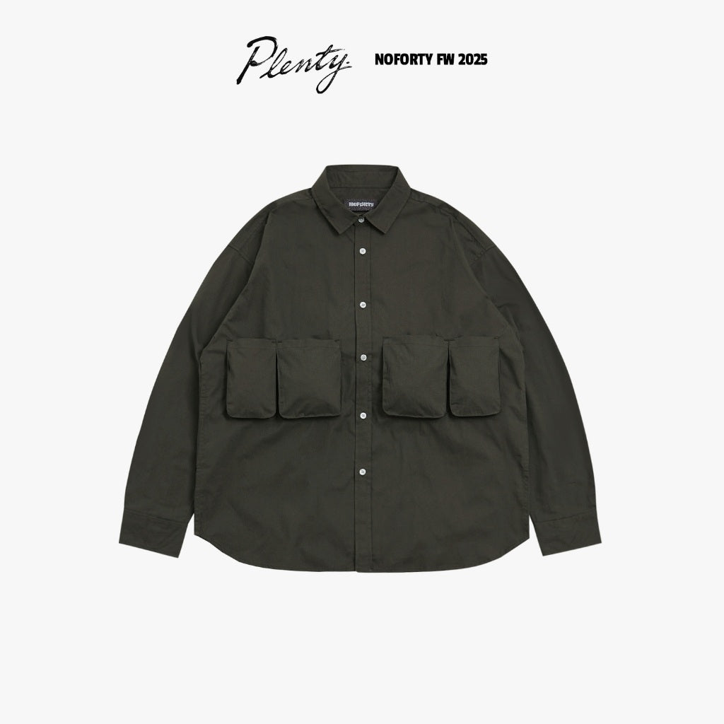 Noforty Project Oversize Boxy Long Shirt Furrel