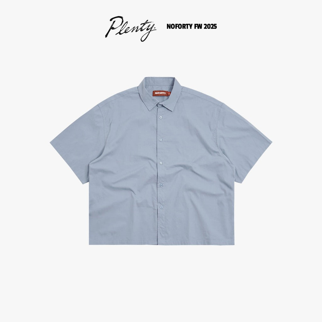 Noforty Project Oversize Wide Boxy Short Shirt Alba