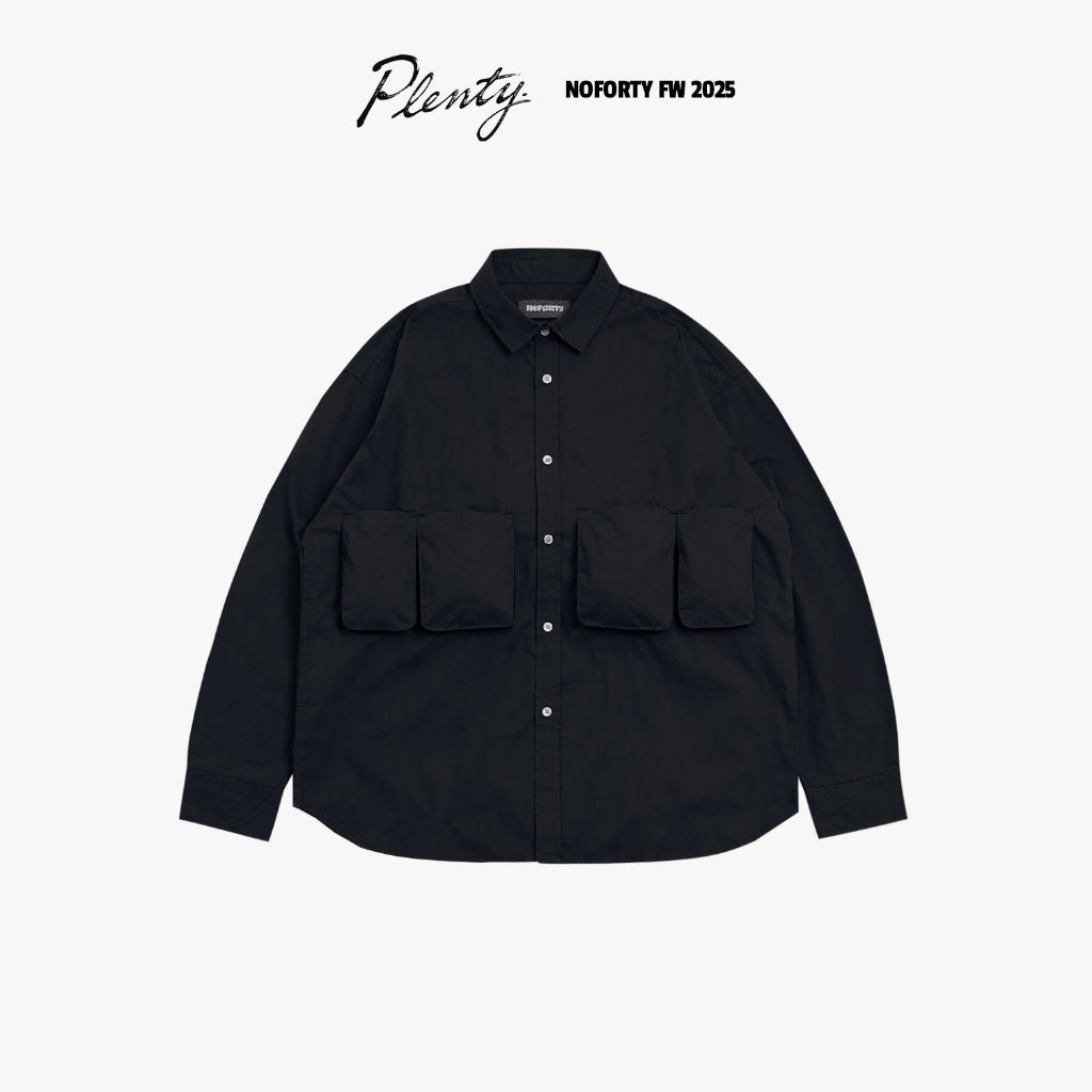 Noforty Project Oversize Boxy Long Shirt Furrel