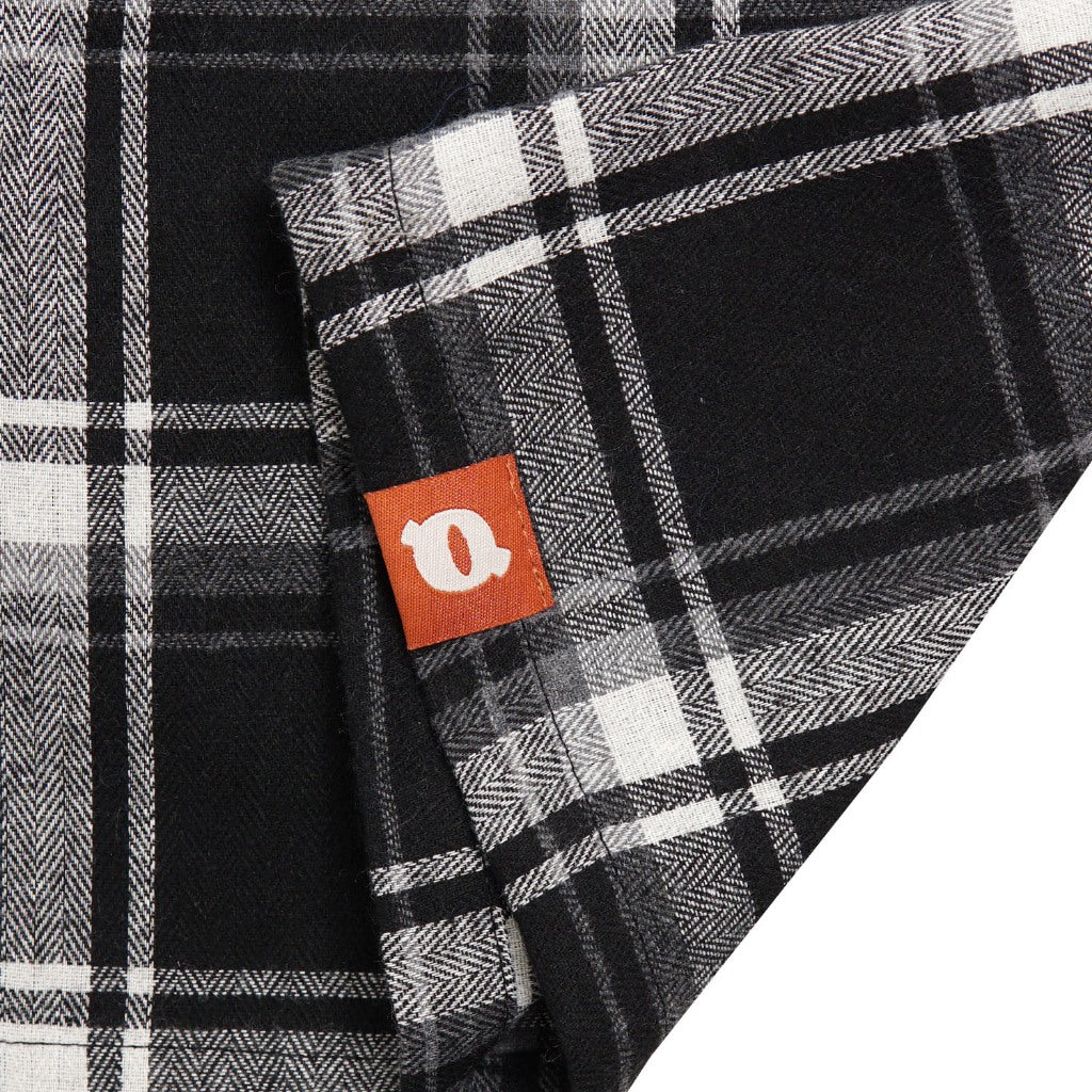Noforty Project Boxy Oversize Short Shirt Flanel Toffin