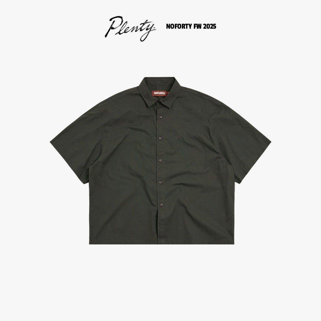 Noforty Project Oversize Wide Boxy Short Shirt Alba
