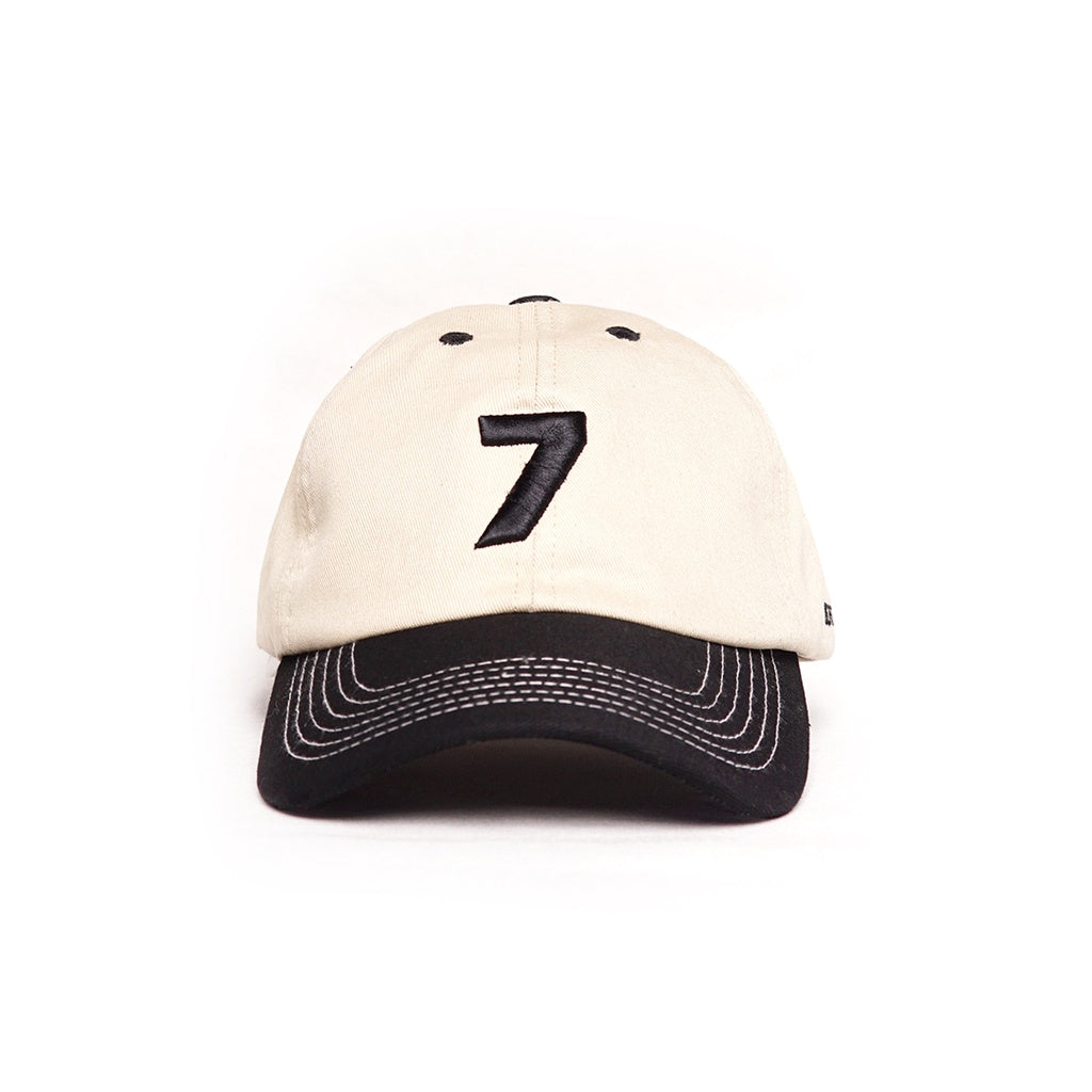 NOFORTY BASEBALL CAP NUMERO SEVEN CREAM