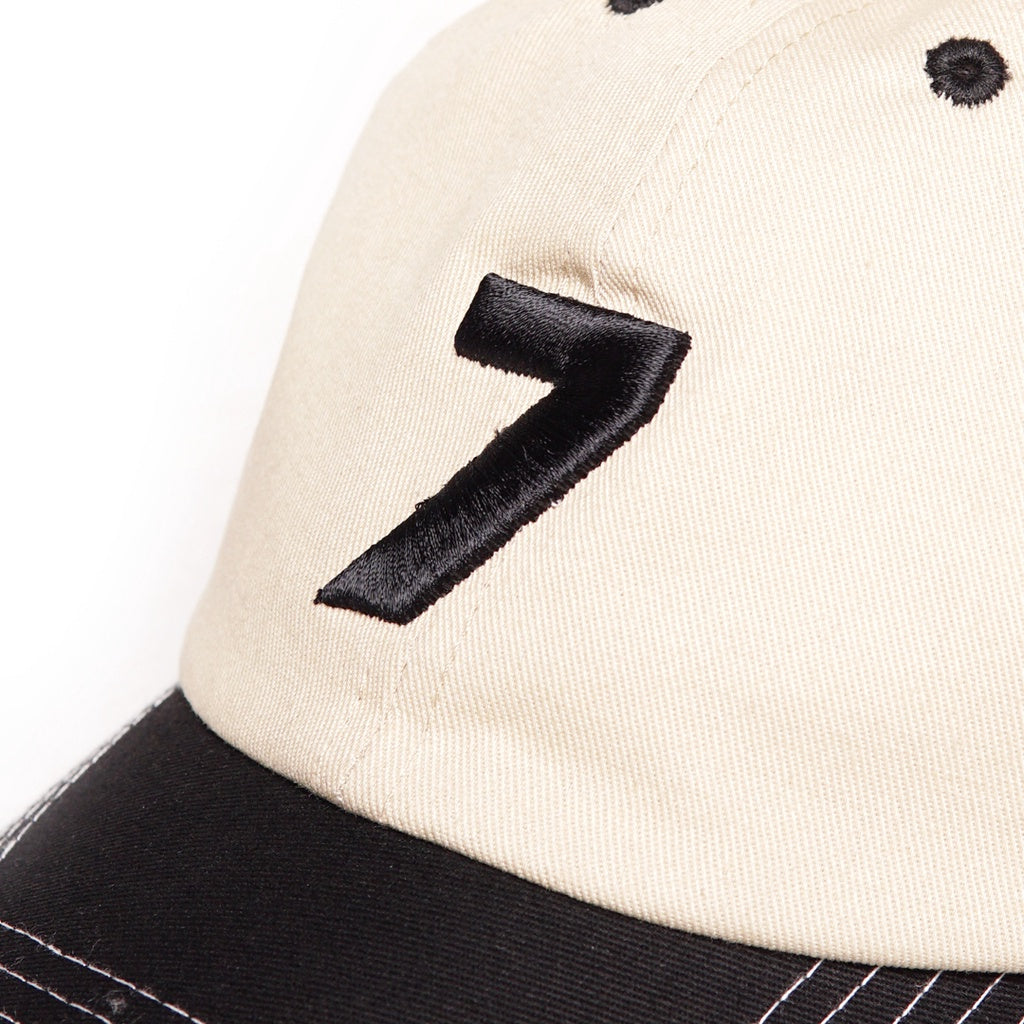 NOFORTY BASEBALL CAP NUMERO SEVEN CREAM