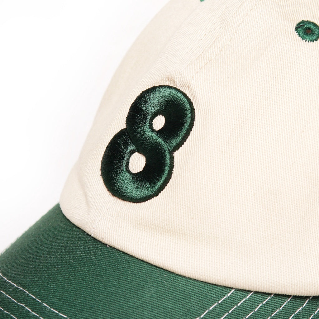 NOFORTY BASEBALL CAP NUMERO EIGHT GREEN