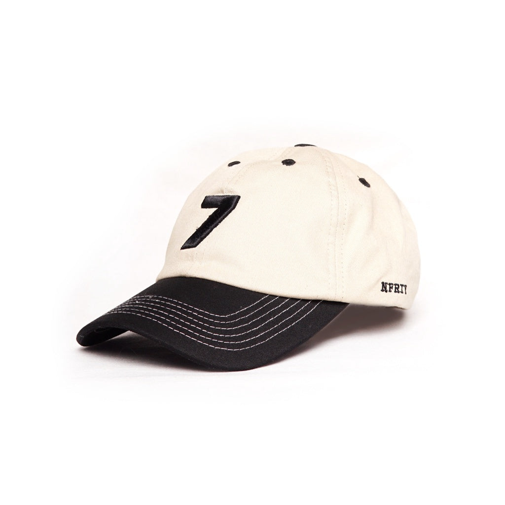 NOFORTY BASEBALL CAP NUMERO SEVEN CREAM