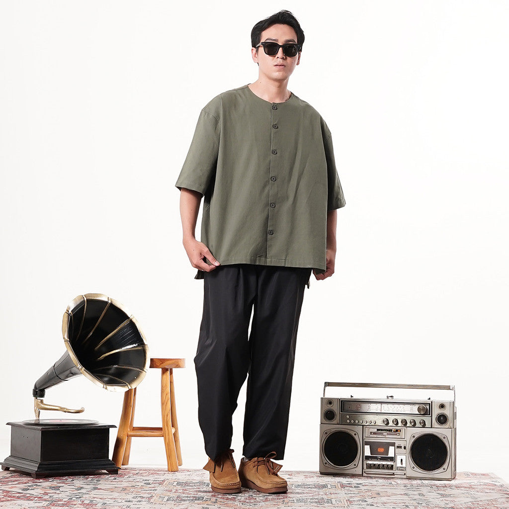 Noforty Project Oversize Koko Short Sleeve Ramsey Olive
