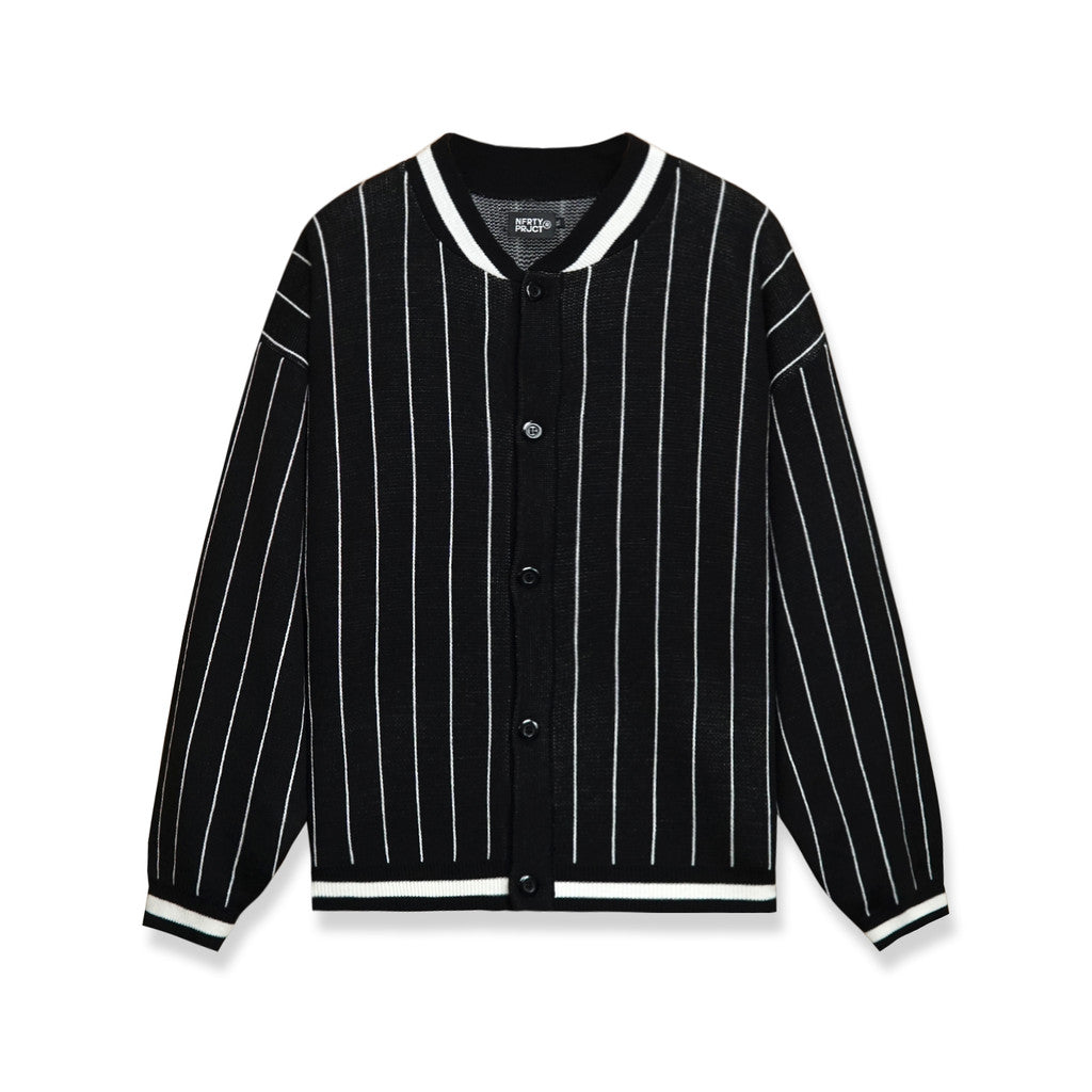 Noforty Project Oversize Knittwear Sweater Hawky Black