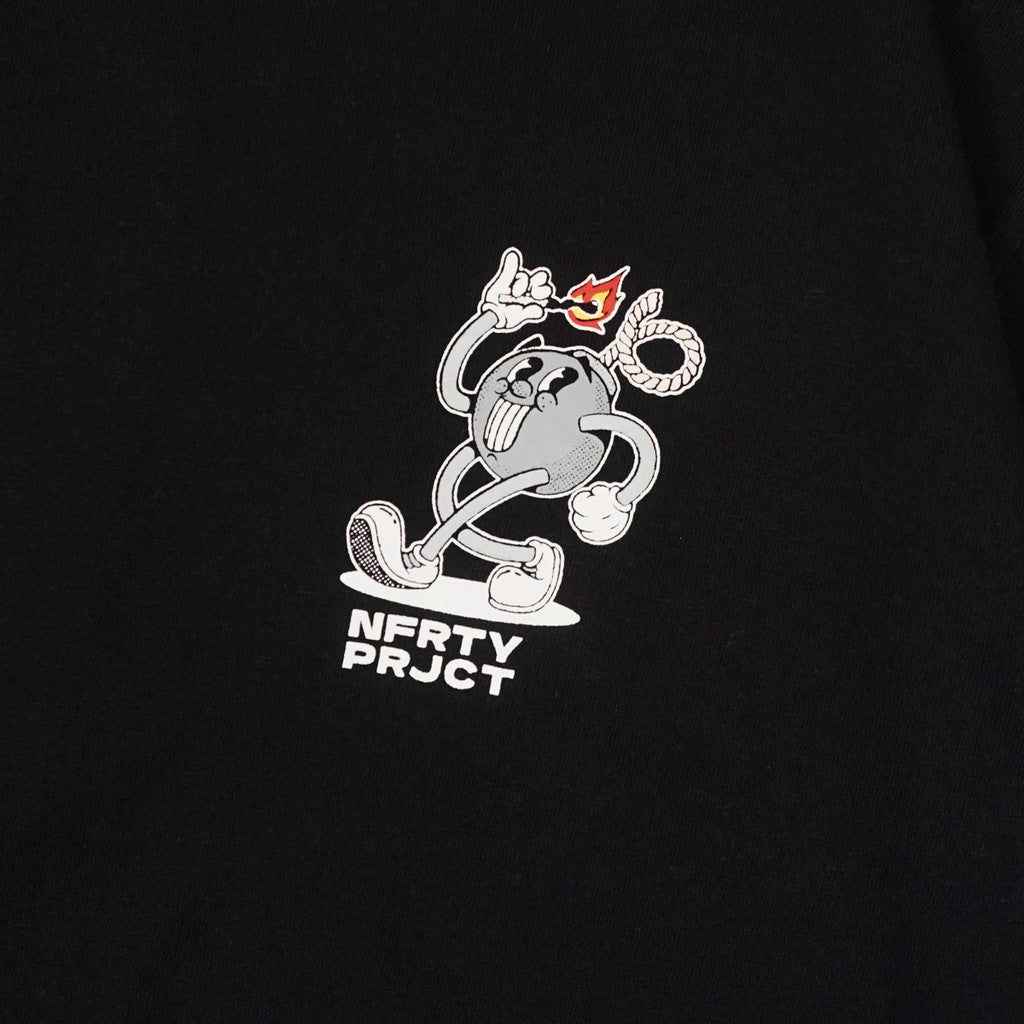 Kaos Ukuran Besar Noforty Passion Black