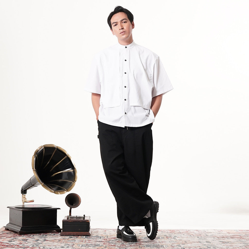 Noforty Project Oversize Koko Short Sleeve Valley White