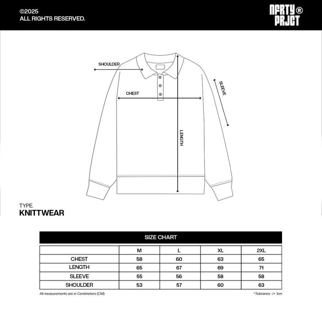 Noforty Project Oversize Knittwear Sweater Hawky Black