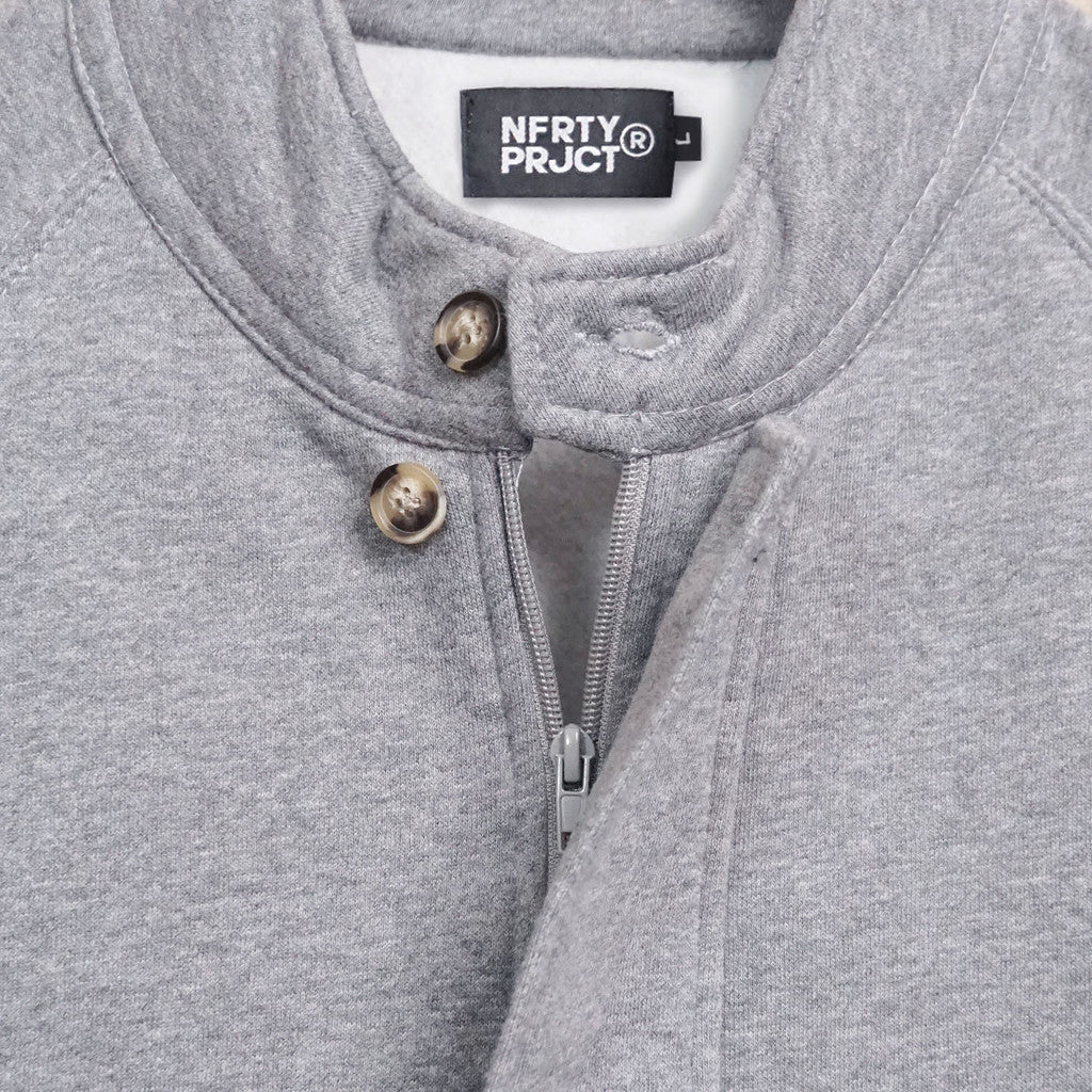 Noforty Project Oversize Herrington Sweater Ragzip Grey