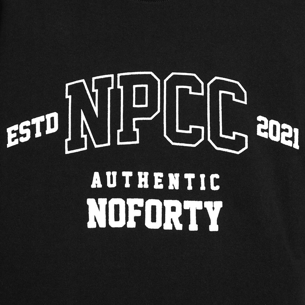Noforty Project Oversize Tshirt College Black