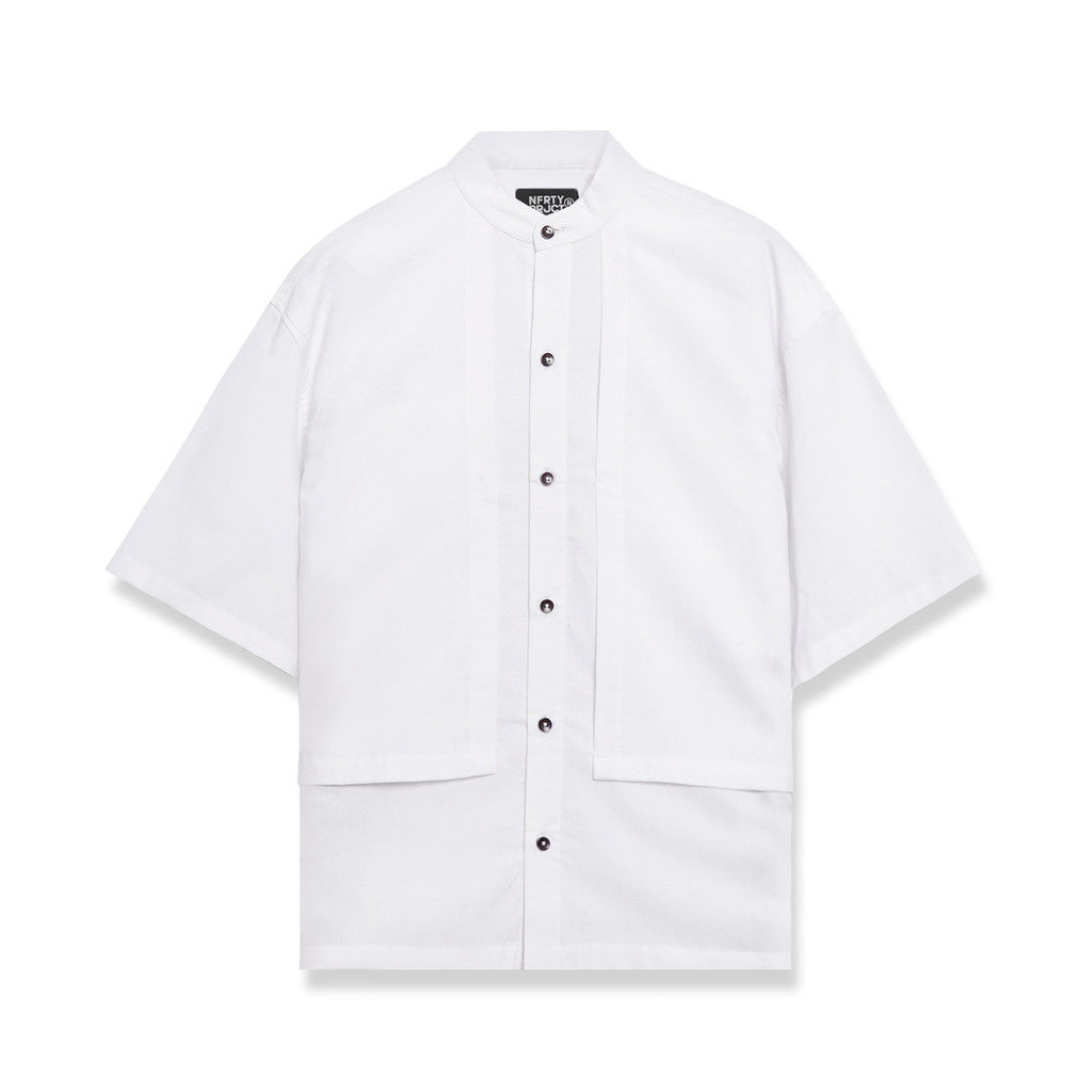Noforty Project Oversize Koko Short Sleeve Valley White