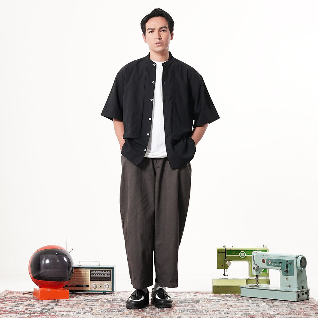 Noforty Project Oversize Koko Short Sleeve Valley Black