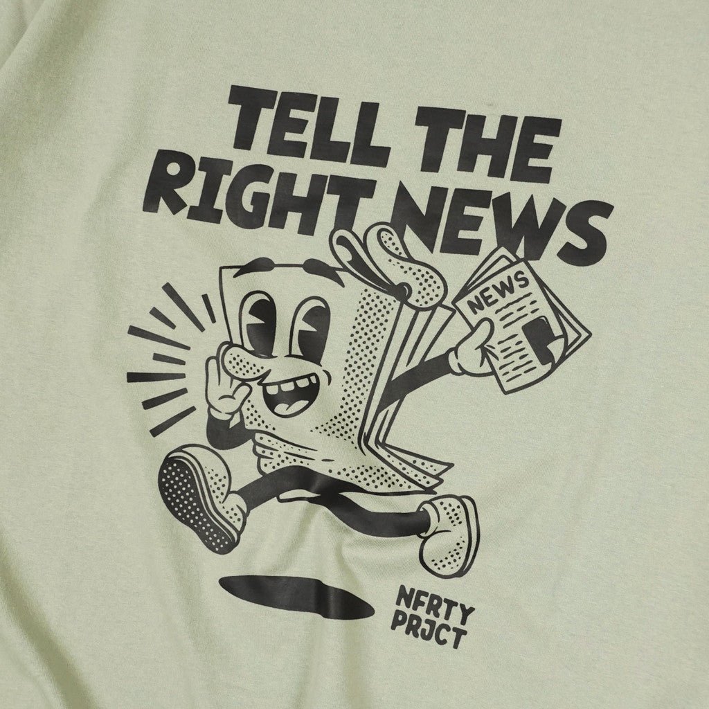 Berita Tshirt Ukuran Besar Noforty Sage